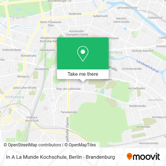 In A La Munde Kochschule map