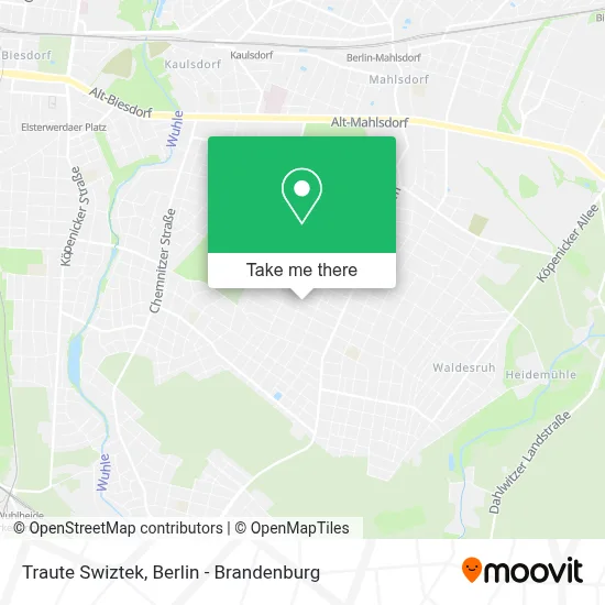 Traute Swiztek map