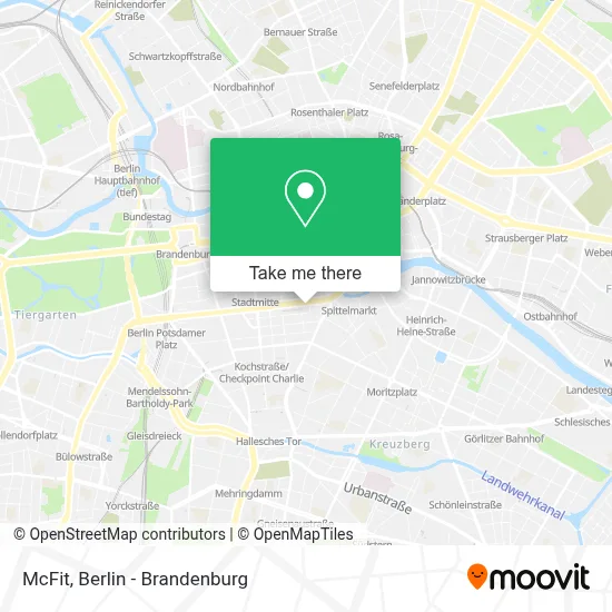 Mcfit map