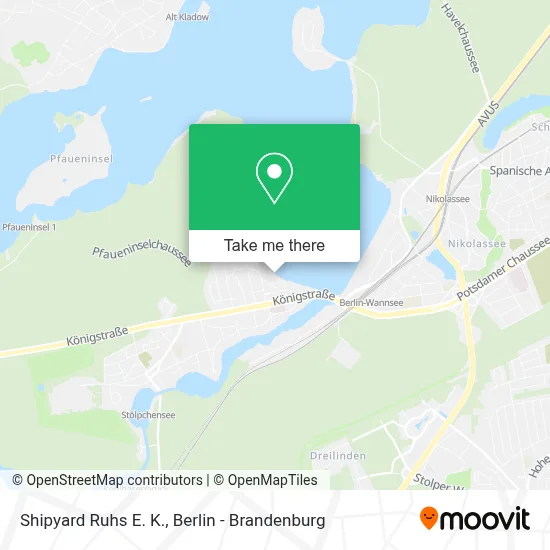 Shipyard Ruhs E. K. map