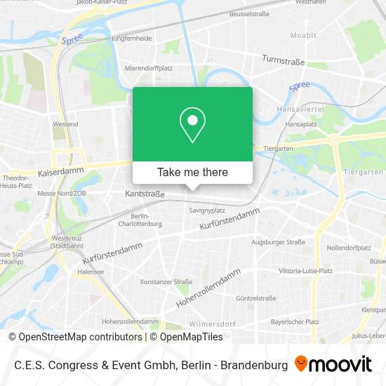 C.E.S. Congress & Event Gmbh map