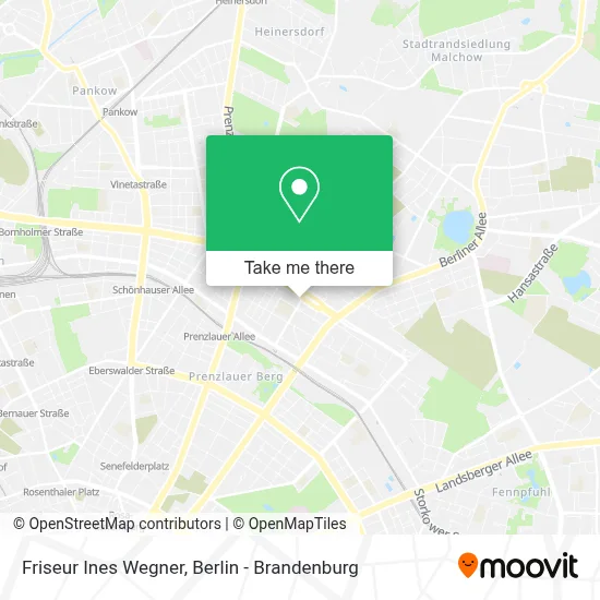 Friseur Ines Wegner map