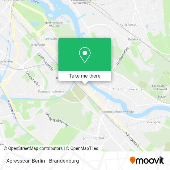 Xpresscar map