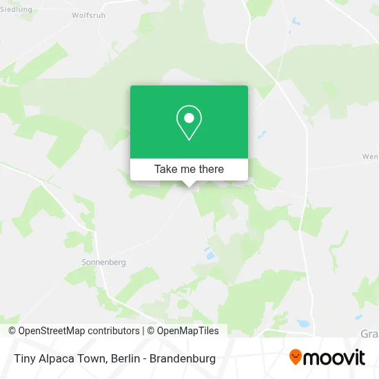 Tiny Alpaca Town map