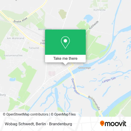 Wobag Schwedt map
