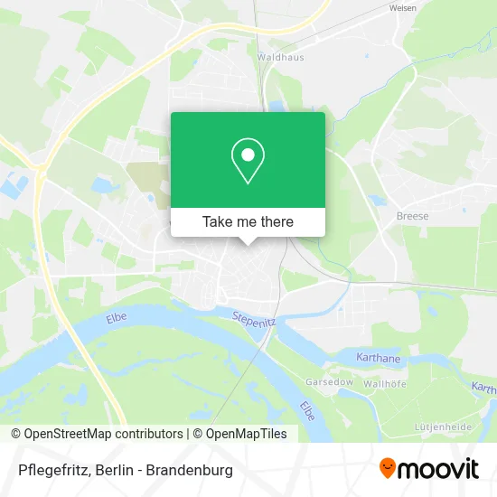 Pflegefritz map