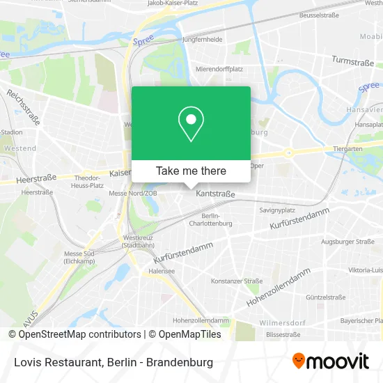Lovis Restaurant map