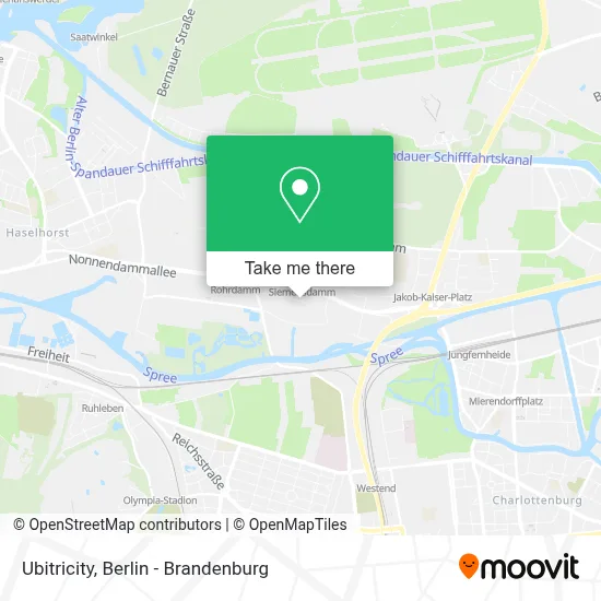 Ubitricity map