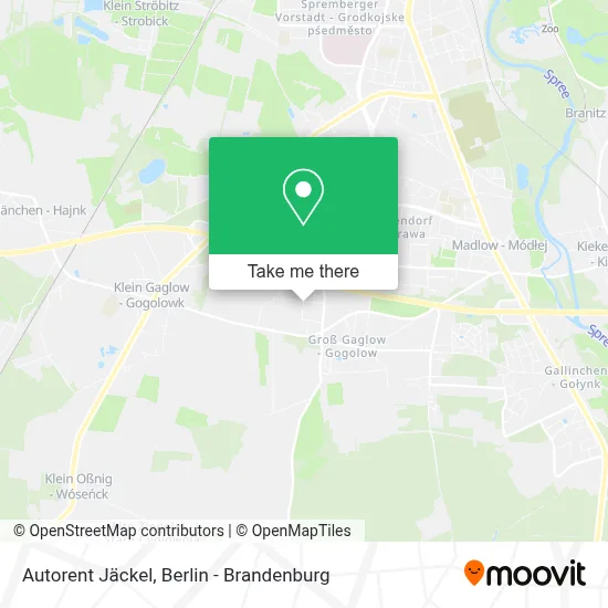 Autorent Jäckel map