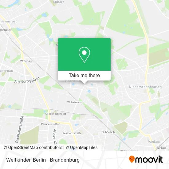 Weltkinder map