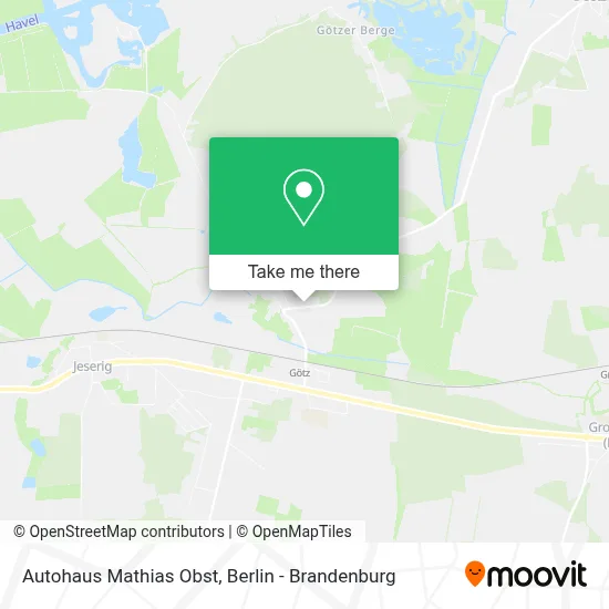 Autohaus Mathias Obst map