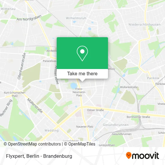 Flyxpert map