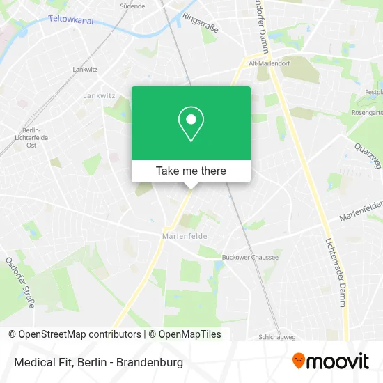 Medical Fit map