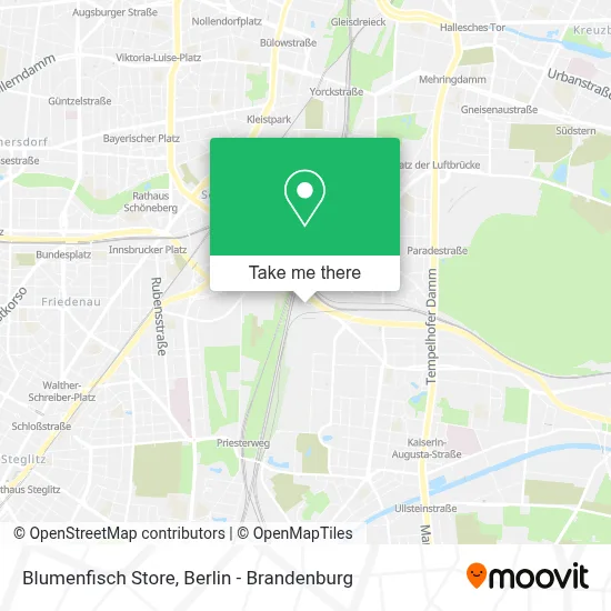 Blumenfisch Store map