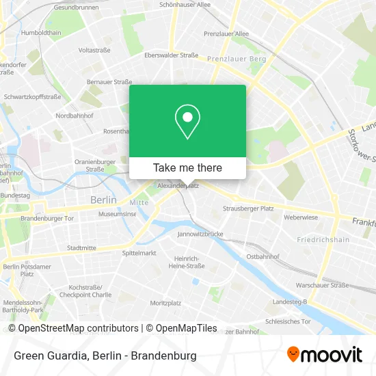 Green Guardia map