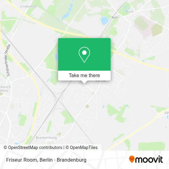 Friseur Room map