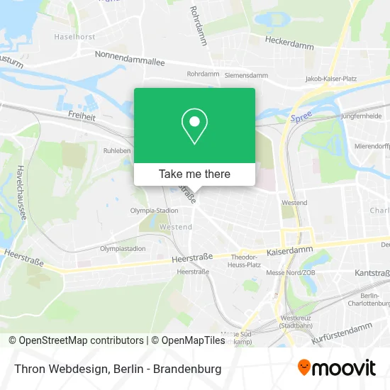 Thron Webdesign map