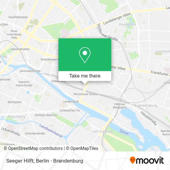 Seeger Hilft map