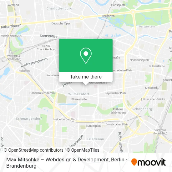 Max Mitschke – Webdesign & Development map