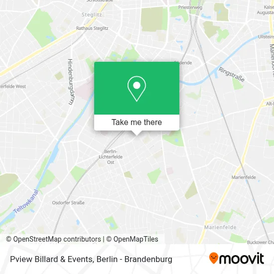 Pview Billard & Events map
