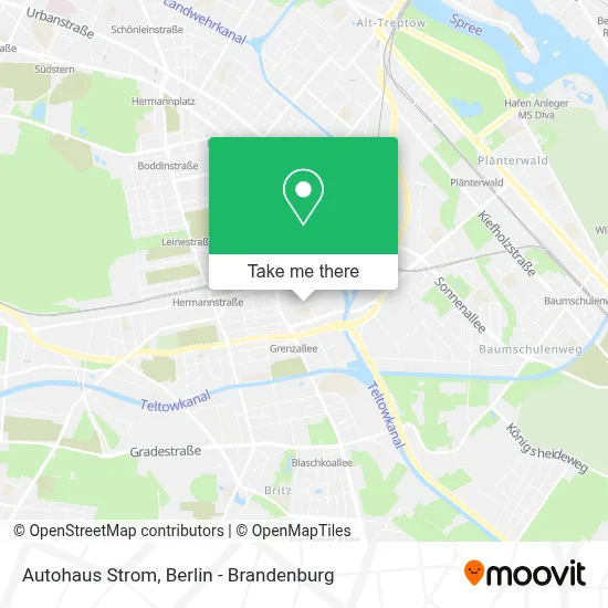 Autohaus Strom map