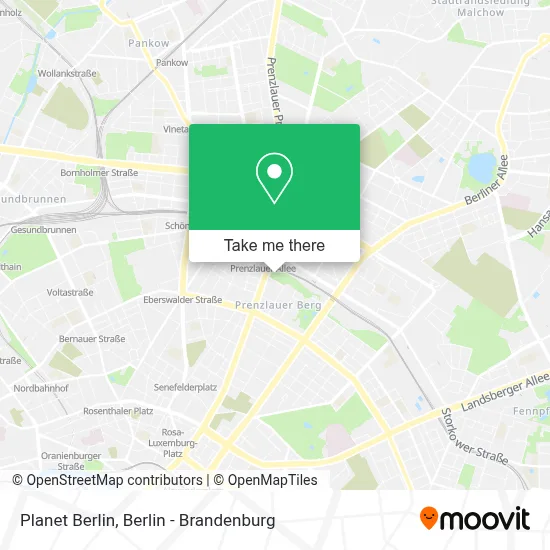 Planet Berlin map