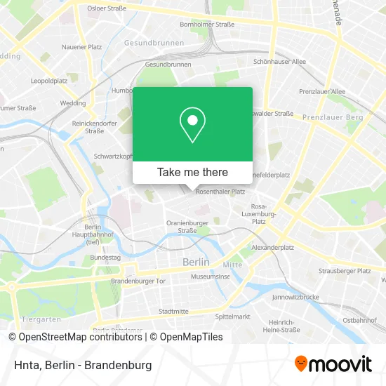 Hnta map