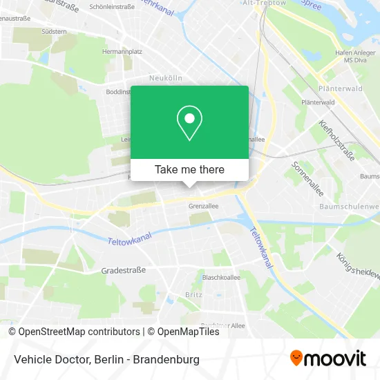 Vehicle Doctor map