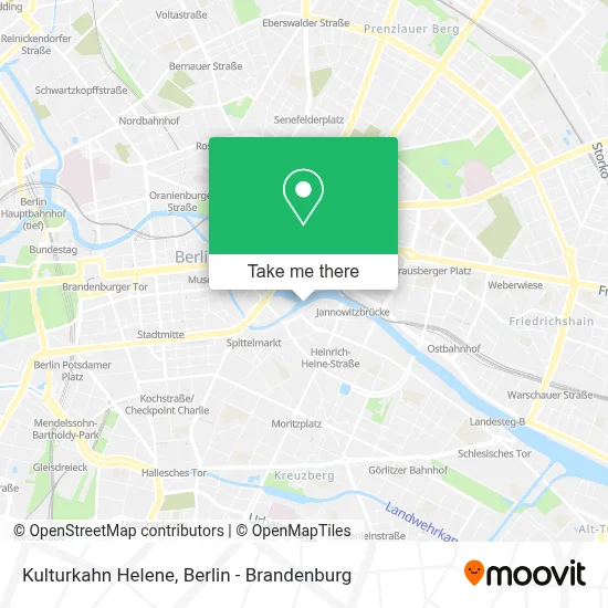 Kulturkahn Helene map