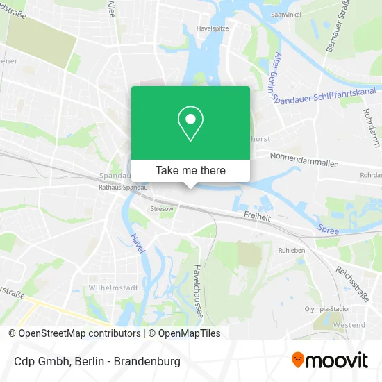 Cdp Gmbh map