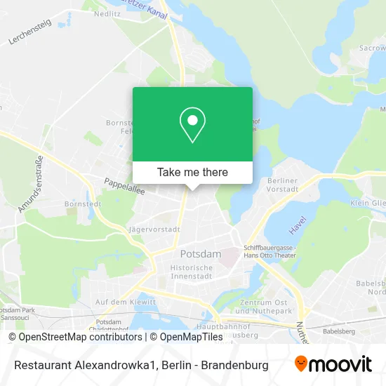 Restaurant Alexandrowka1 map