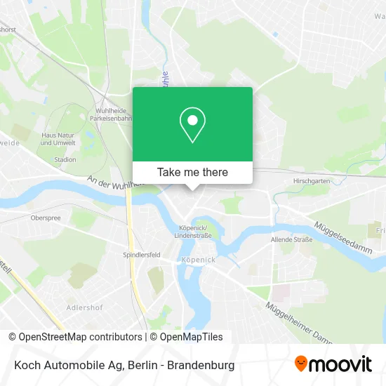 Koch Automobile Ag map
