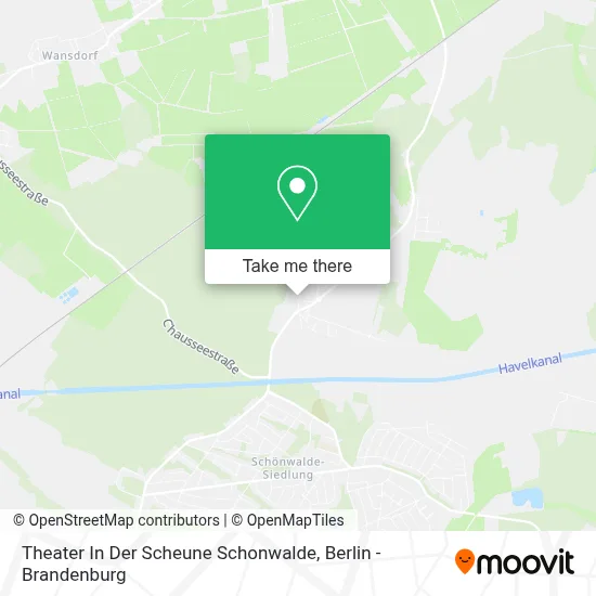 Theater In Der Scheune Schonwalde map