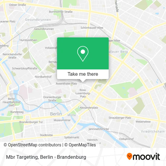 Mbr Targeting map