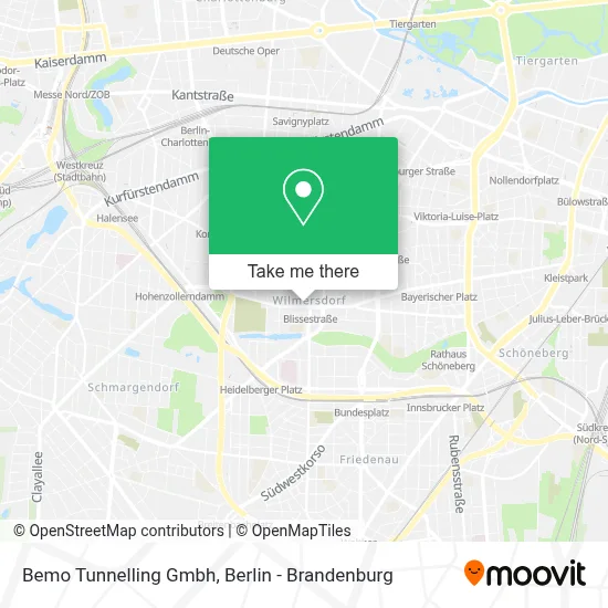 Bemo Tunnelling Gmbh map
