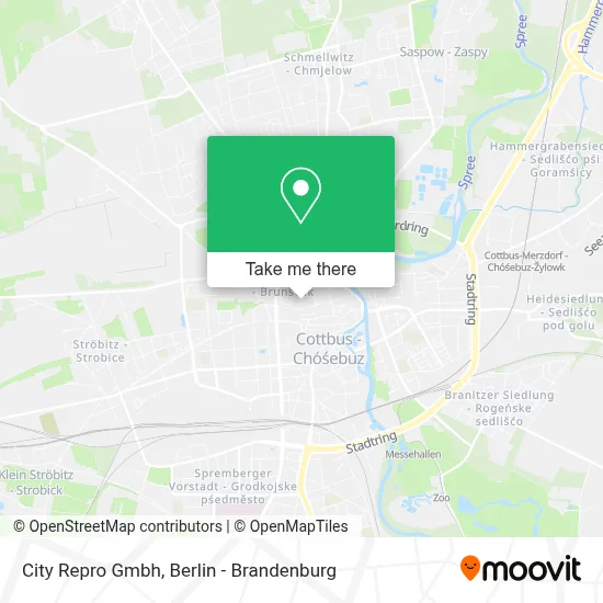 City Repro Gmbh map