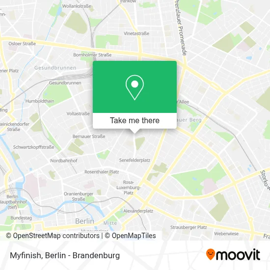 Myfinish map