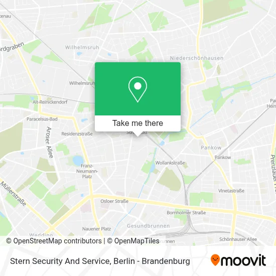 Stern Security And Service map