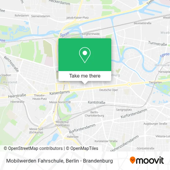 Mobilwerden Fahrschule map