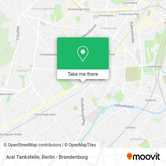Aral Tankstelle map