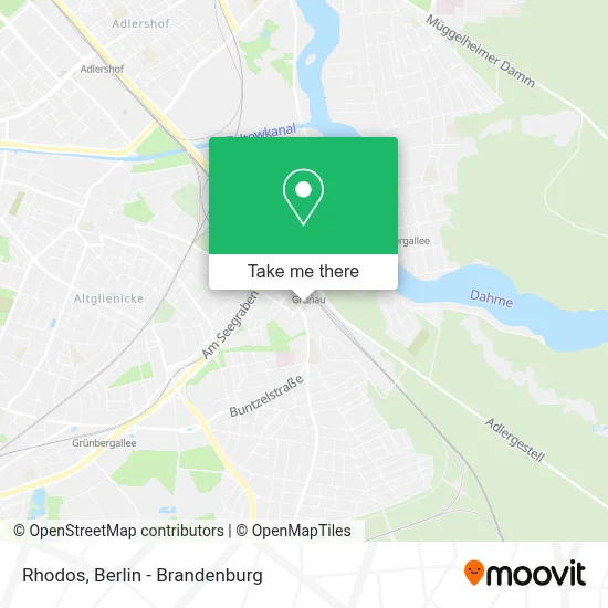 Rhodos map