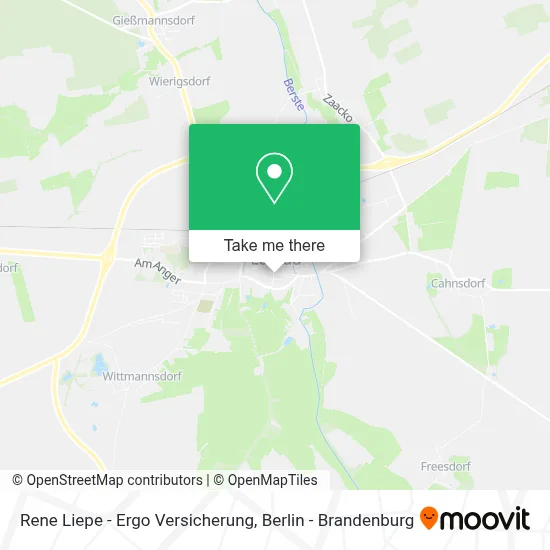 Rene Liepe - Ergo Versicherung map