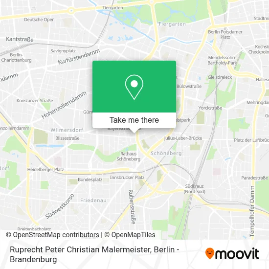 Ruprecht Peter Christian Malermeister map