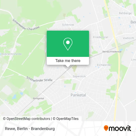 Rewe map