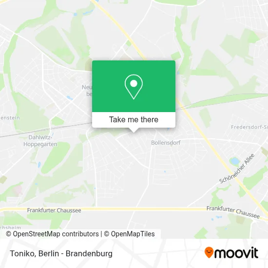 Toniko map