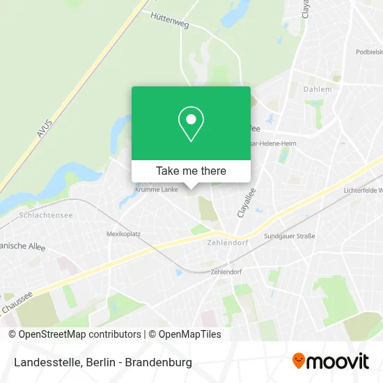 Landesstelle map