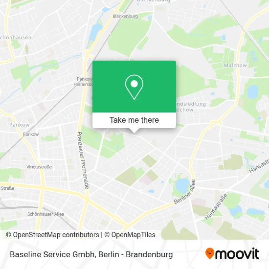 Baseline Service Gmbh map