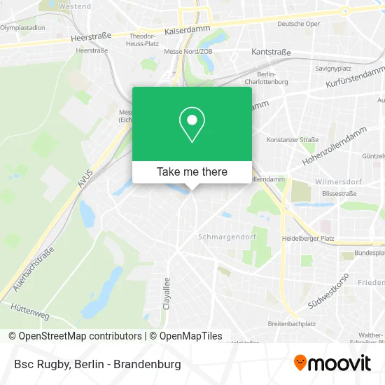 Bsc Rugby map