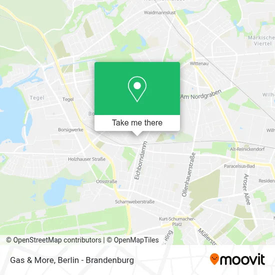 Gas & More map