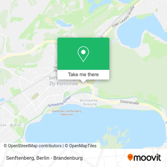 Senftenberg map